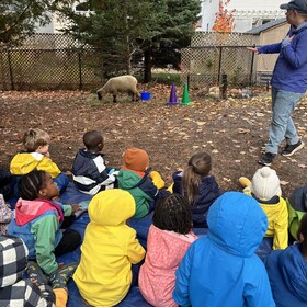 la ferme visite l'école